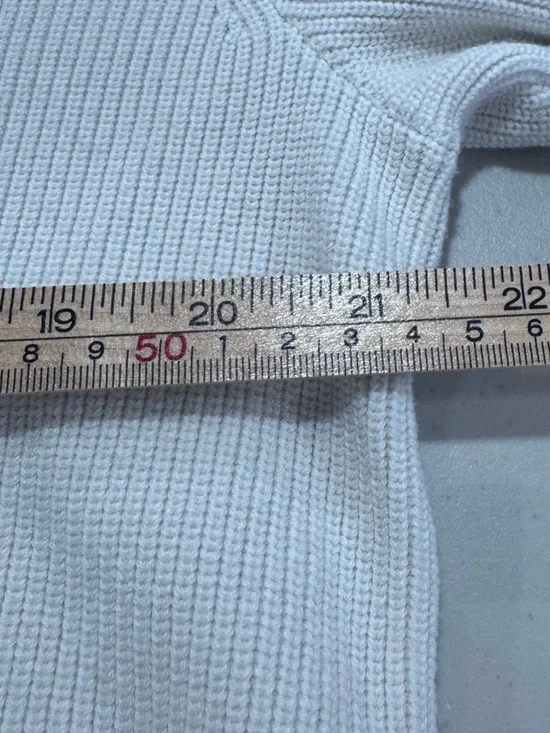 Polo Ralph Lauren Women White US Open Umpire Cricket Sweater Size Large - Picture 6 of 7